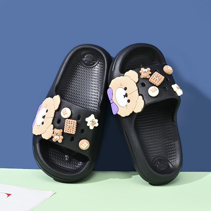 Pohodlné kreslené dětské pantofle pro chlapce a dívky s protiskluzovým designem a měkkou EVA podrážkou v různých barvách a velikostech pro léto