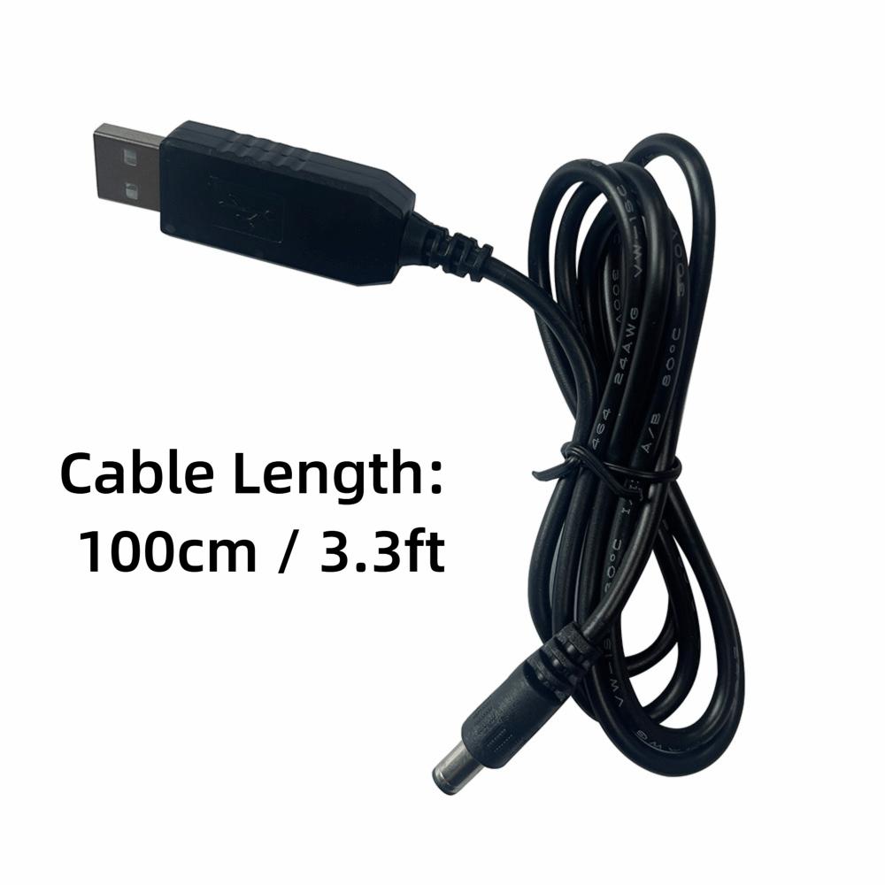 3.3ft Charging Cable USB Bait Boat Battery Cable Durable Battery Charging Cable Battery Recharging