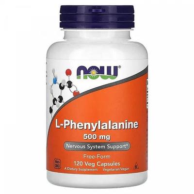 PHENYLALANINE 500mg. 120 VCAPS