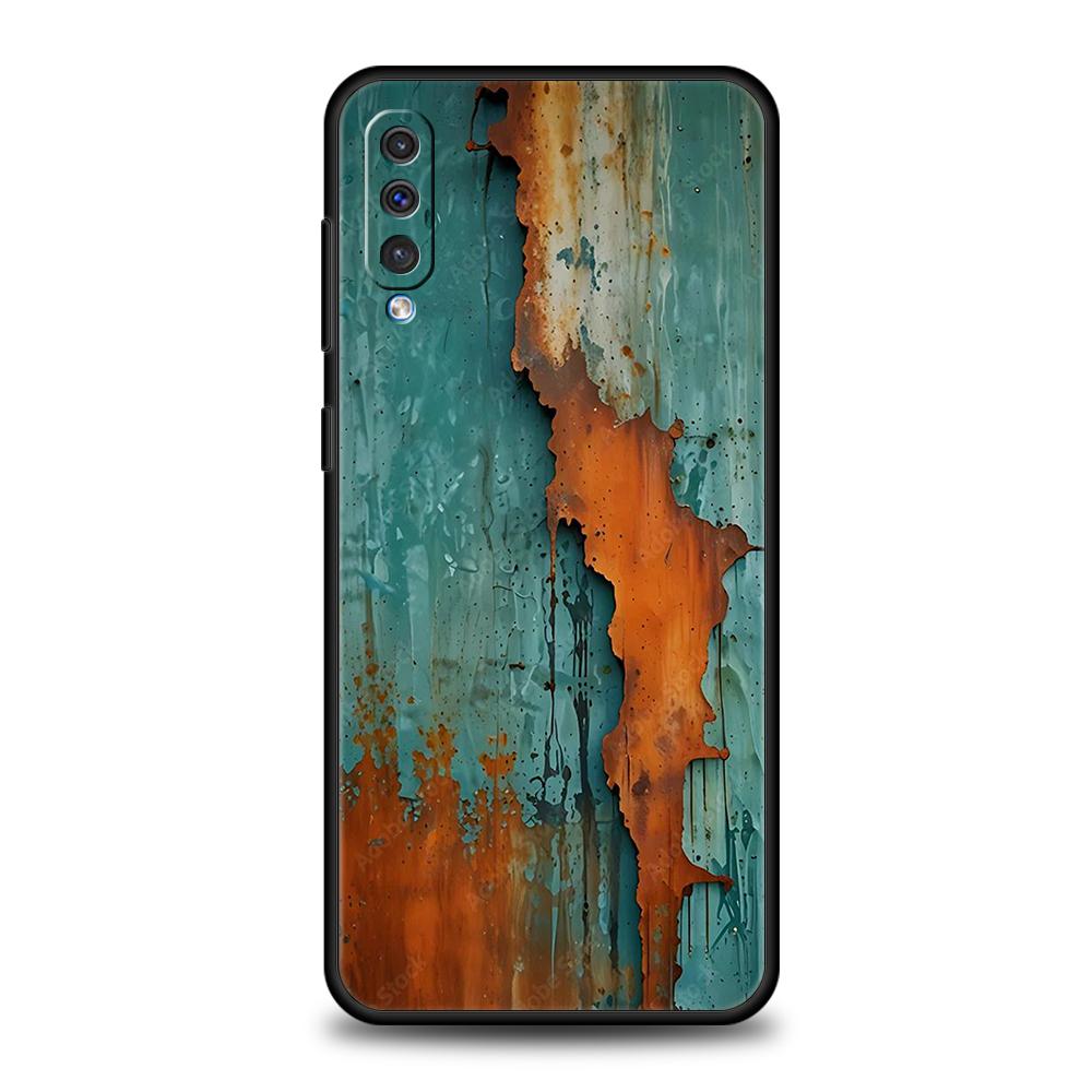 

Чехол для телефона Samsung Galaxy A56 A36 A26 A06 A16 A24 A36 A54 A14 A42 A22 A20 A12 A10 5G Мягкий ТПУ Винтажный Промышленный Стиль Ржавый Samsung A22