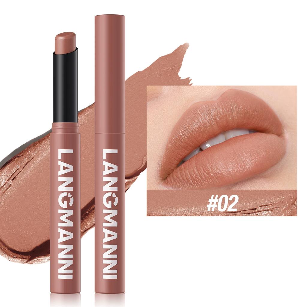 1PC Matte Lipstick, Easy To Color Lipstick Pen, Long-lasting Easy To Color Moisturizing Lipstick, Natural Moisturizing And Moisturizing Lipstick