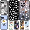 Cute Cartoon Cat Case For OnePlus 12 12R 11 9 10 Pro 8T 9R 10T 10R OnePlus Nord N10 N20 2T CE 2 3 Lite Cover