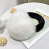 Factory  Custom Real Fox Mink Fur Earmuffs Fashion Colorful Warm Ear Cover Women Girls Fur Ear Warmer for Ski Earflap