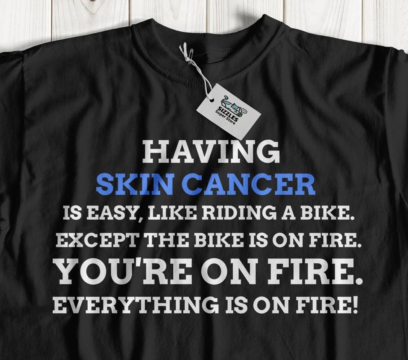 

Unisex Funny Skin Cancer T-Shirt MOHS Surgery Gifts & Basal Cell Carcinoma Gifts XL