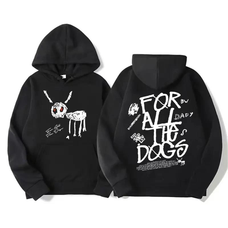 Herren Damen Mode Hip Hop Pullover Sweatshirt Vintage Streetwear Hoodie Rapper Drake Neues Album für All The Dogs Grafik-Hoodies