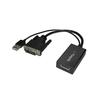 Adaptateur Vidéo DVI Vers DisplayPort - STARTECH - 1920 X 1200 - Plug and Play - Alimentation USB - Noir