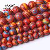Přírodní bílé achátové kamenné korálky Onyx Kulaté volné distanční korálky Pro výrobu šperků DIY náramkové doplňky 4 6 8 10 12mm 15" palců