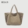 Ladies Tote Bag Casual Canvas Shoulder Commuter Large Capacity