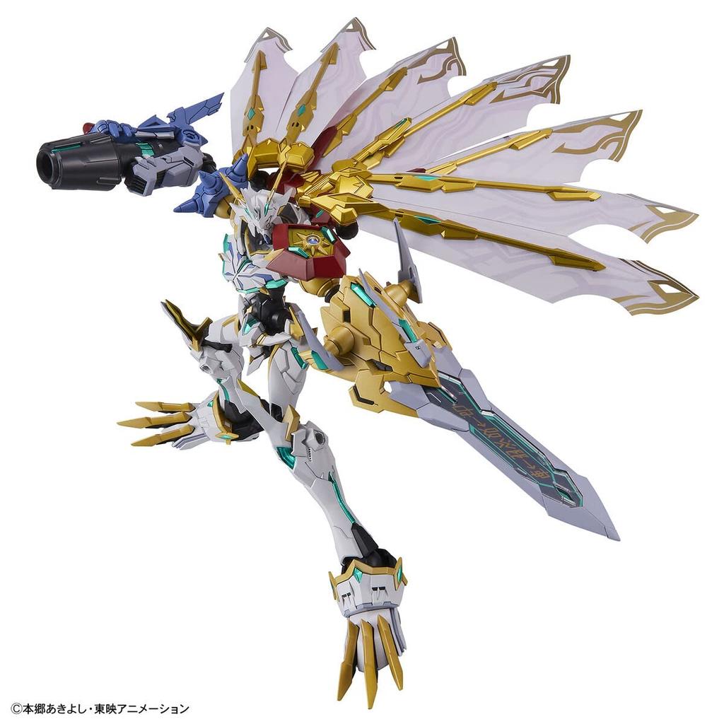 Standard Amplified Digimon Adventure Omegamon Plastic Model Figure-rise (X Antibody) Color-coded