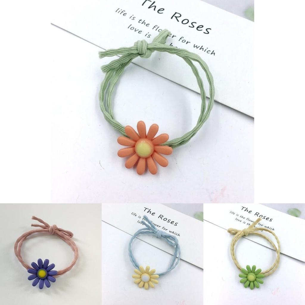Beautiful Ins Women Daisy Hair Rope Headband With High-elastic Korean Rubber Band