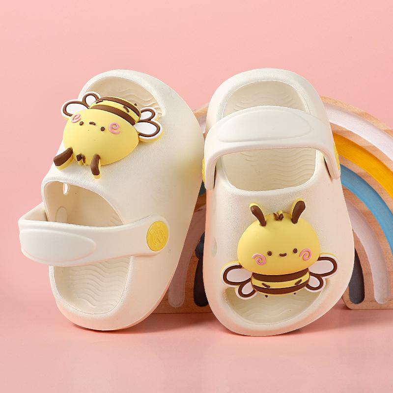 

Детские тапочки Bee, милые детские тапочки с героями мультфильмов, милые сандалии для детского сада 130 yards inner length 12.5CM