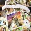 New SPY×FAMILY Anime Comforter Bedding Sets 3Pcs Cartoon Duvet Cover Pillowcase Full Size Queen King Quilt Cover Single Double