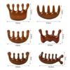 Natural Gua Sha Massage Comb Wide Tooth Facial Massager for Head Face Scalp And Body Guasha Scraping Tool