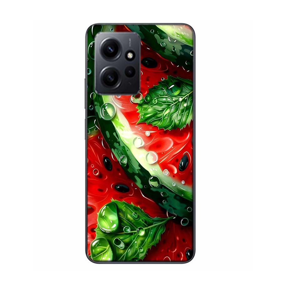 Watermelon Summer Fruit Phone Case For Redmi 12 13C 12C 15C 9 10 10C Note 13 Pro Plus 14 15 Pro 9T 9C 9A TPU Soft Cover Clear Ce