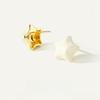Versatile light luxury enamel earrings pentagram niche high-end star female stud earrings