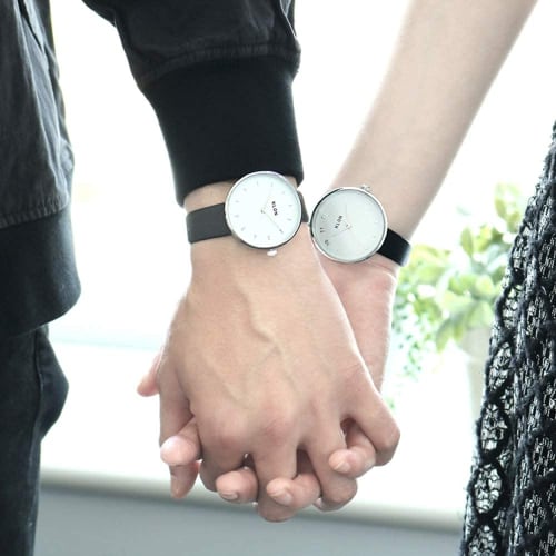 Popular, Simple and Stylish Couple's Watch Pair. [Matching Product] KLON CONNECTION ELFIN (FIRST: 38mm X LATTER: 33mm)