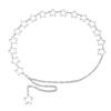 European Fashion Single Layer Star Decor Waist Chain With Alloy Material For Women And Men