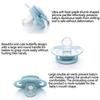 Soother Pacifier Comfortable Silicone Pacifier for Breastfeeding Baby Newborn Butterfly Shaped Pacifier Baby Essentials