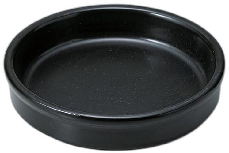 Black 13cm Ajillo Dish X 13 X Gratin Dish Made In China by Setomonohonpo [13 3cm]