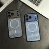 iPhone 17 Pro Max Magnetic Case with Full Lens Protection and Carbon Fiber Texture
