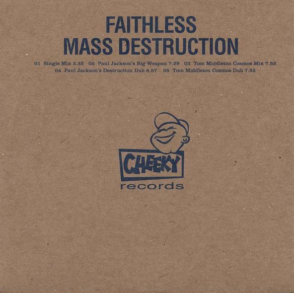 

Виниловая пластинка FAITHLESS Mass Destruction FC40028 Cheeky Records 1985 США Блюз Б/у