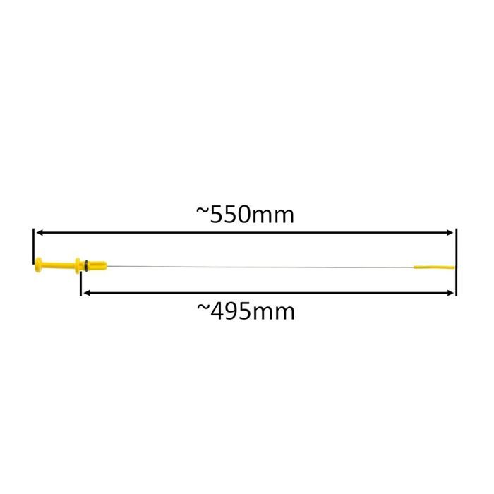 Jauge à huile pour Peugeot 206, 207, 306, 307, Partner - Citroën Berlingo, C2, C3, Xsara - Moteur essence TU 1.1 &amp; 1.4L - 117444