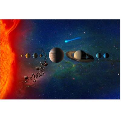 Mond Poster Diamant Malerei Kreuz Stich Erde Leinwand Malerei Planet Satellit Solor System Leben