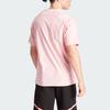 Adidas Inter Miami CF Designed for Gameday Travel T-Shirt Hellrosa Herren Streetwear IQ0723