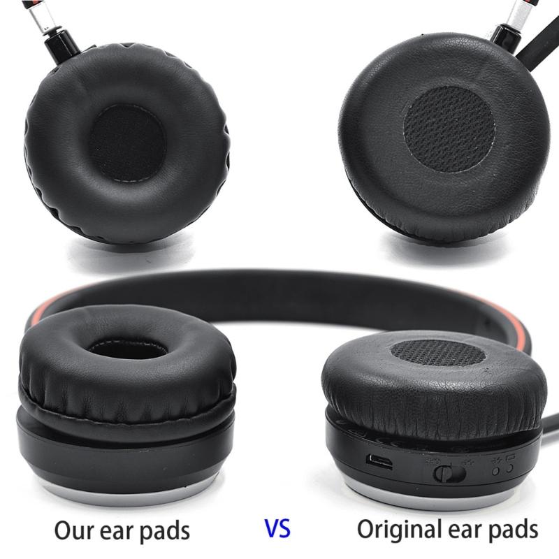 Breathable Ear Pad and Mic Cover for Evolve20 20se 30 30II 40 65 65+ Over Ear Headphones Noise Reductions Ear Cover