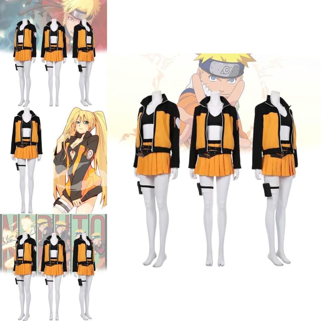 Stylish Shippuden Female Cosplay Costume Anime Themed Polyester Outfit