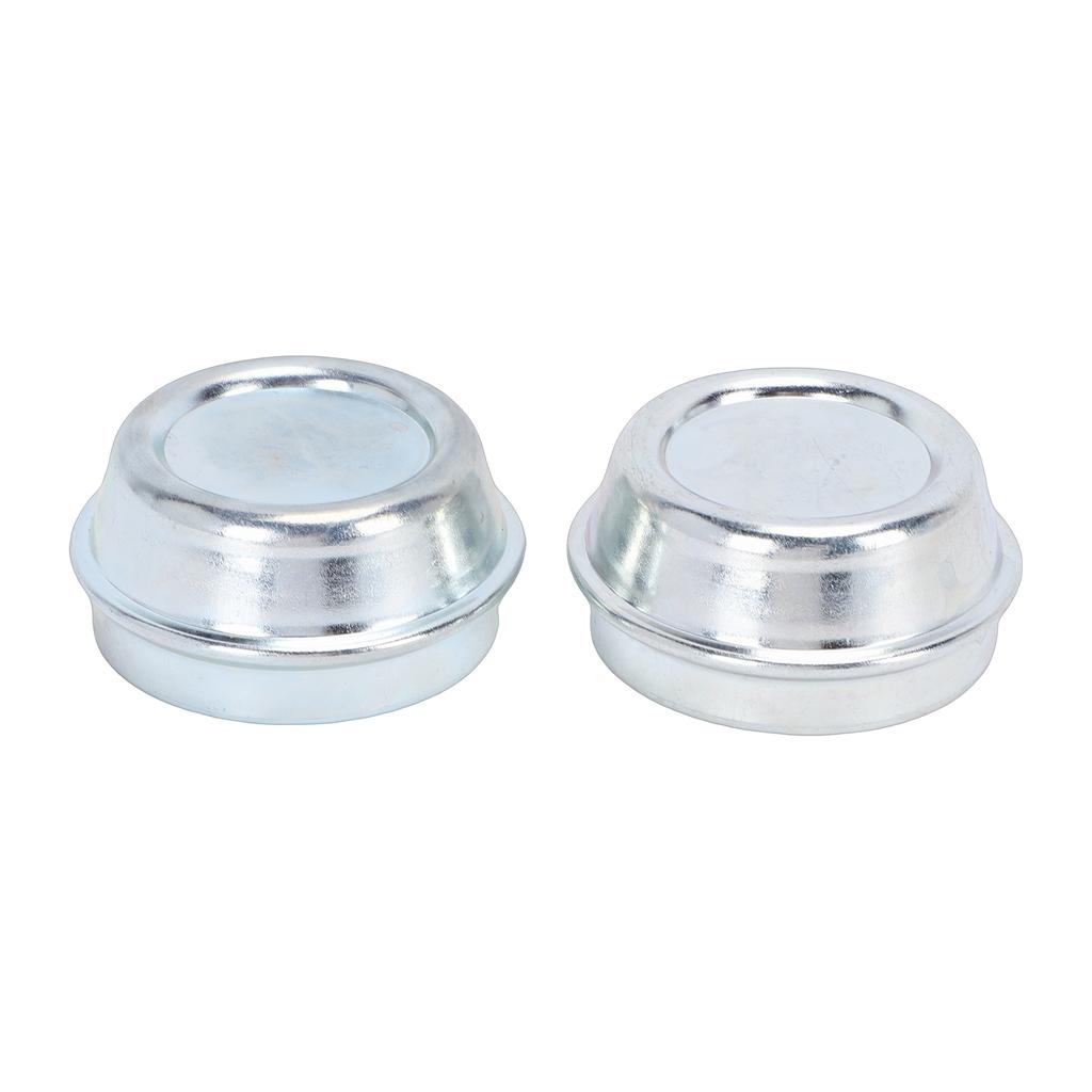 2 buc 48mm Capac de praf pentru butuc de remorcă Oțel galvanizat Capac de ungere pentru butuc roată remorcă Înlocuire pentru butuc roată remorcă Alko
