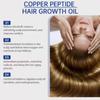 Hair Growth Serum Copper Peptides Scalp Treatment Repair Damaged Frizzy Nourish Soft Shine Smoothing Hair Strengthening Shampoo