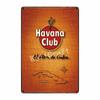 [ WellCraft ] HAVANA CLUB Cartello in Latta Pub Musicale bar Pittura Retrò FG-239
