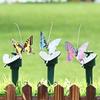 Creative Butterfly Windmill Garden Art Decor Outdoor Lawn Yard Bird Ornament Home Gardening Hanging Decoration Wholesale