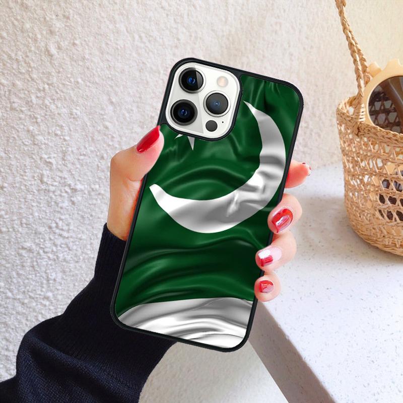 Pakistan Flag Banner Phone Case for iPhone 17 Air 16 Coque 15 14 12 13 PLUS 11 PRO MAX Back Cover Fundas Shell