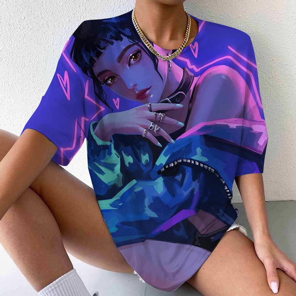 Y2k 90s 2000s hot selling fashion T-shirt art Kpop witch hunting group T-shirt printed short sleeved T-shirt clothing top