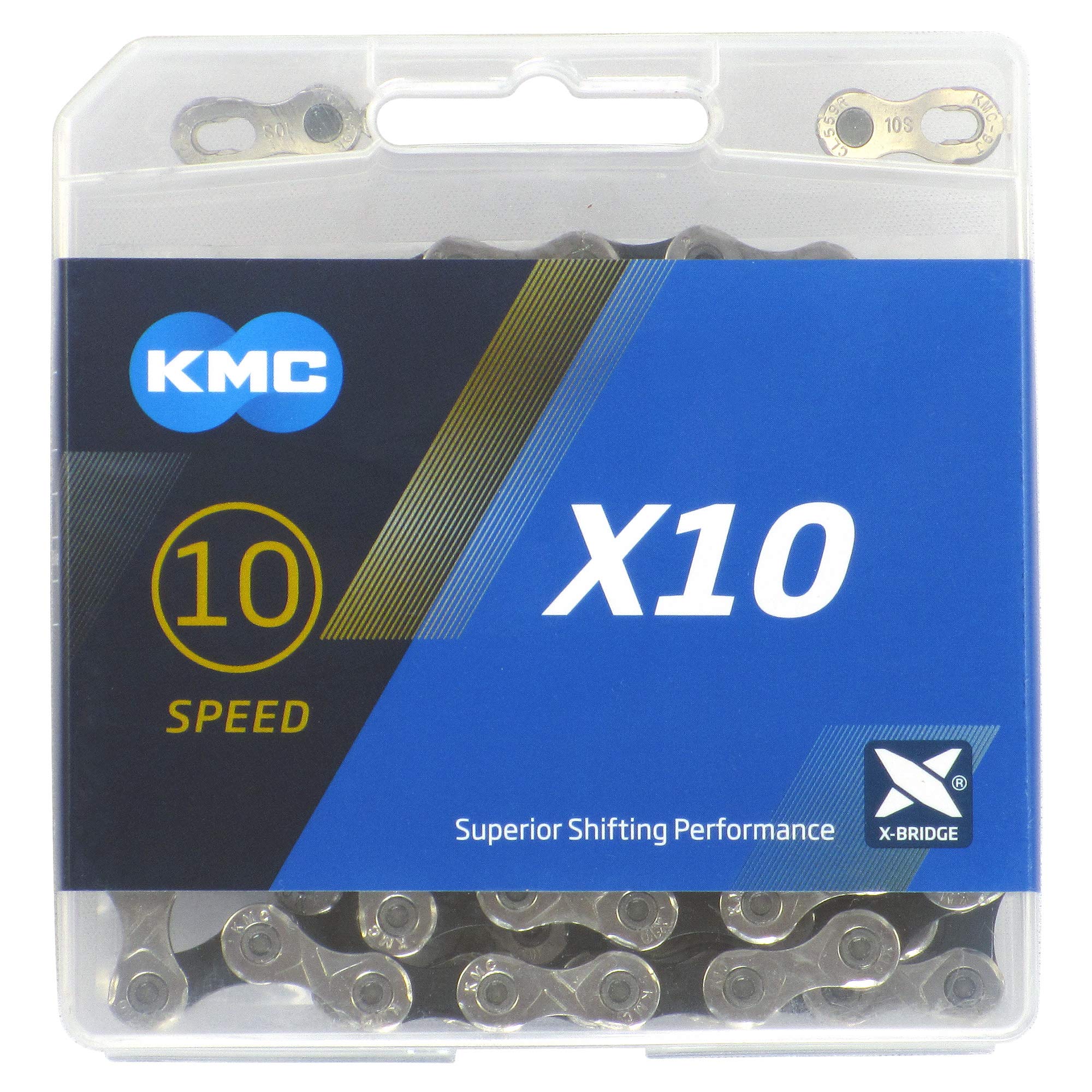 

Цепь KMC X10 для 10 скоростей 116звеньев скорость/10S/10 [элемент]