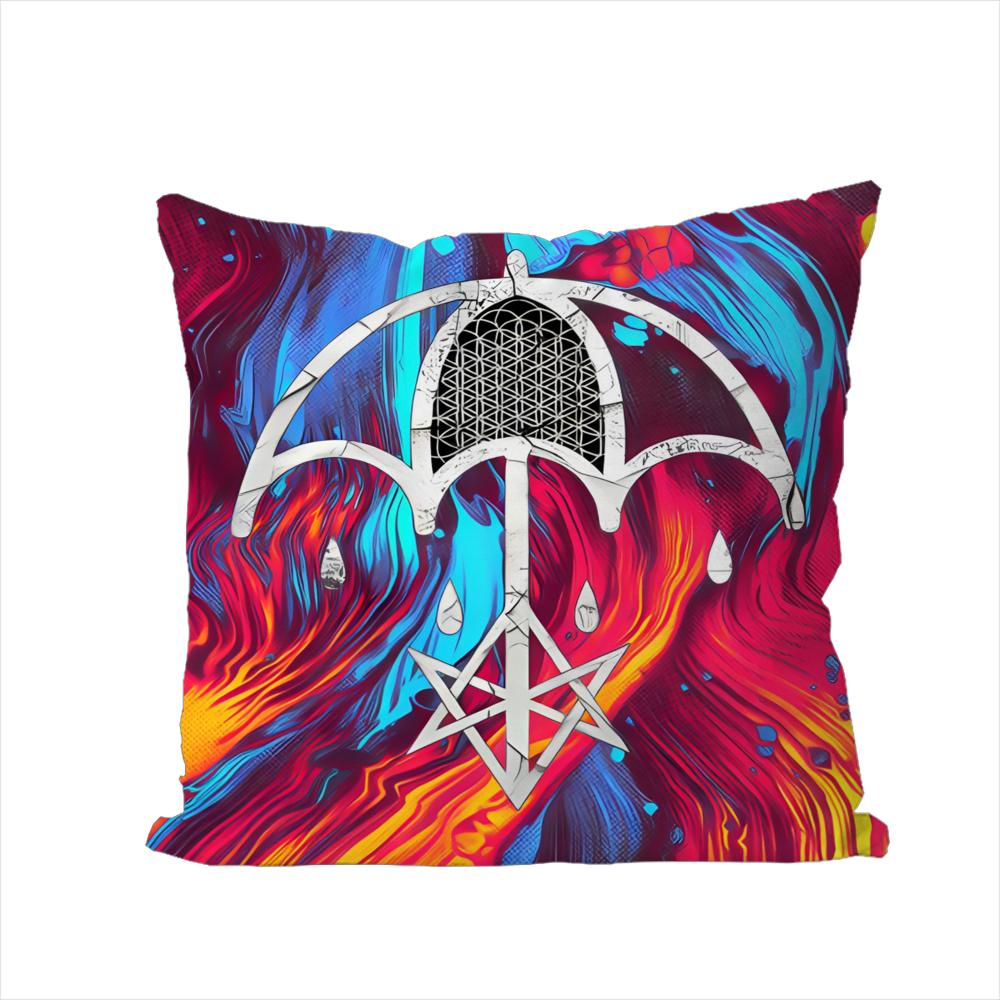 

Band BBring Me The Horizon Pillow Case For Car Sofa Decorative Home Doublesided Print Plush Square Throw Pillow Cushion Cover 30x30cm