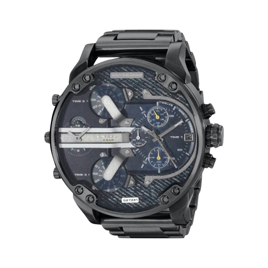 Stainless Steel Chronograph Quartz Watch Fashion Men's Watch