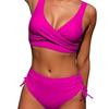Stylish Multicolor Twist Bag Bandage Bikini Swimsuit for Women – European & American Design, Sexy & In Stock