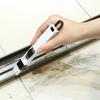 2 Pcs Window Slot Brush Groove Cleaning Brush Two-piece Crevice Brush Keyboard Brush with Dustpan Cleaning Brush