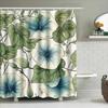 Blue Floral Shower Curtain Waterproof Fabric Decorative Bathrooms Bathroom Liner For Home Decoration In Bath Curtains From Home