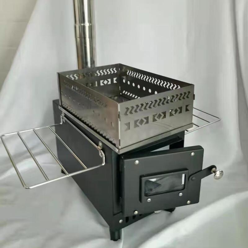 OEING Outdoor Sauna Tent Wood Stove