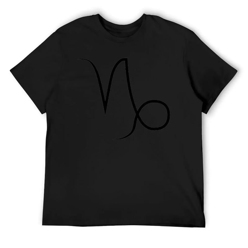 Capricorn Twelve Constellation (1) Crewneck T-shirt Sport Tees Hot Sale Funny Novelty Leisure USA Size