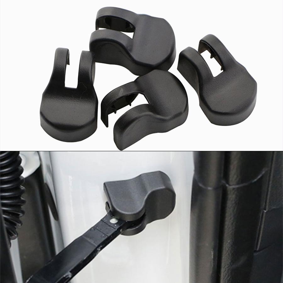 

4 шт. Накладка ограничителя двери автомобиля для Kia Rio 3 Ceed Sorento Cerato Picanto Sportage Soul Автоаксессуары Накладка замка Стайлинг чёрный