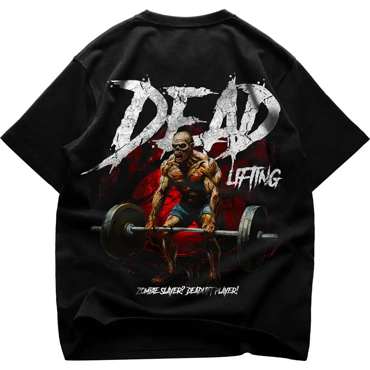 

Zombie Cotton TShirt Gothic Streetwear Mens Fitness Muscle Workout Black Tee Shirt - Men s Summer Cotton Graphic Tee S разноцветный