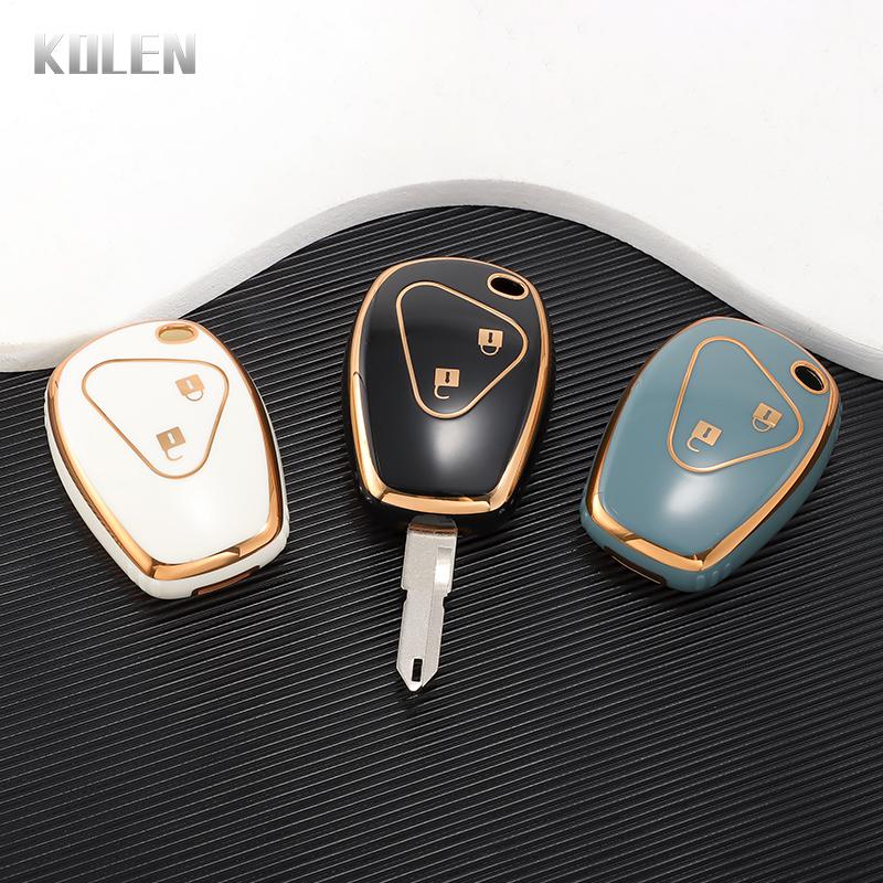 TPU Remote Key Case Cover Fob For Renault Megane Modus Espace Laguna Duster Logan For DACIA Sandero Fluence Clio Kango 2 Buttons