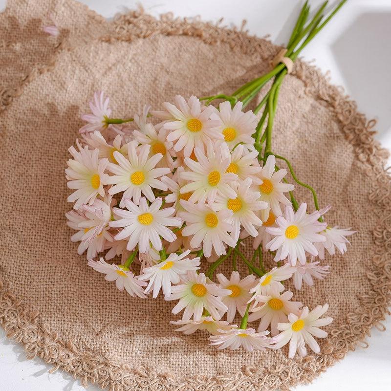 Home Interior Artificial Daisy Flowers Long Lasting Artificial Flowers Artificial Flowers Fabric Daisy Flowers