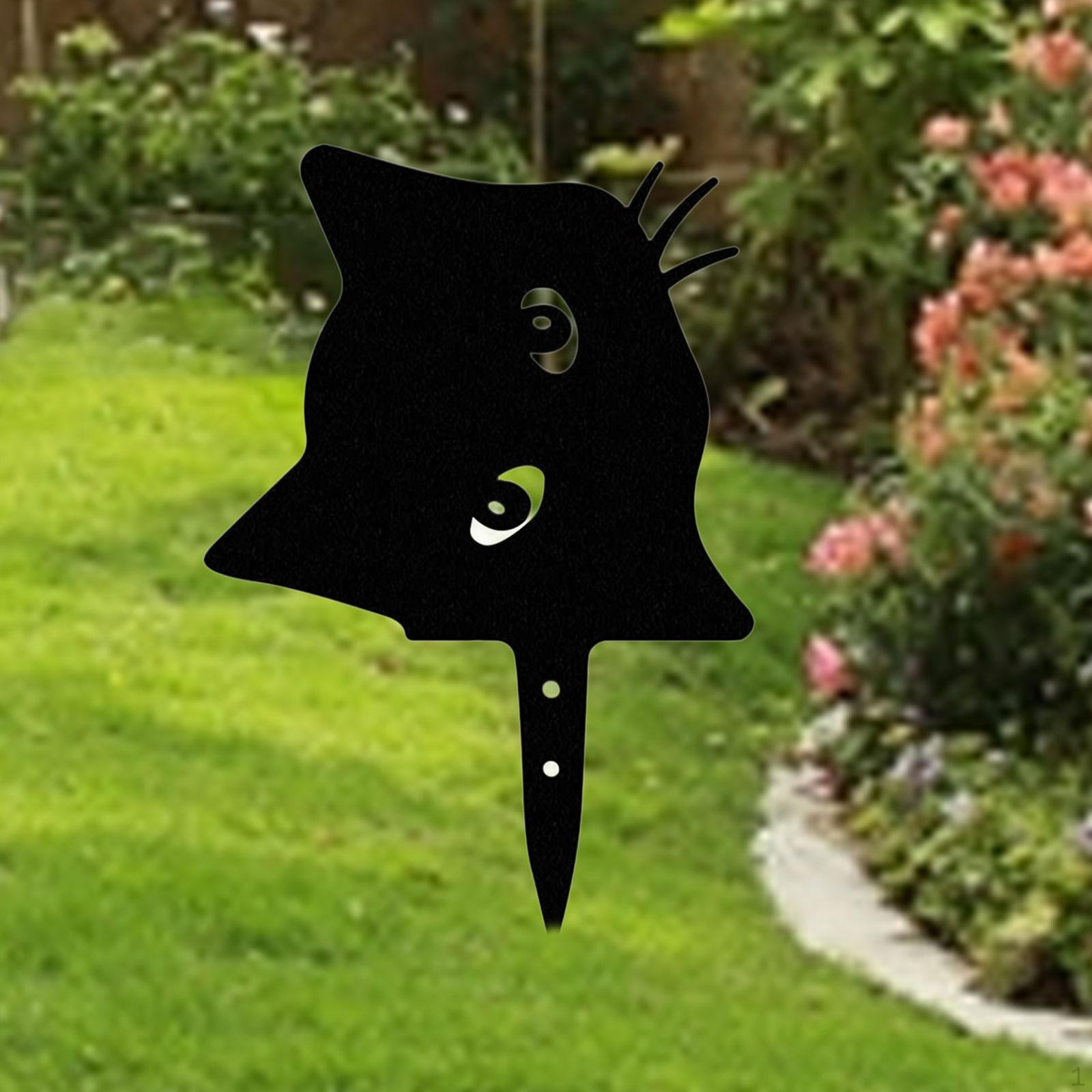 

Садовый декор для кошачьих кольев, наружное украшение, украшение для двора, украшение для газона для крыльца Style B