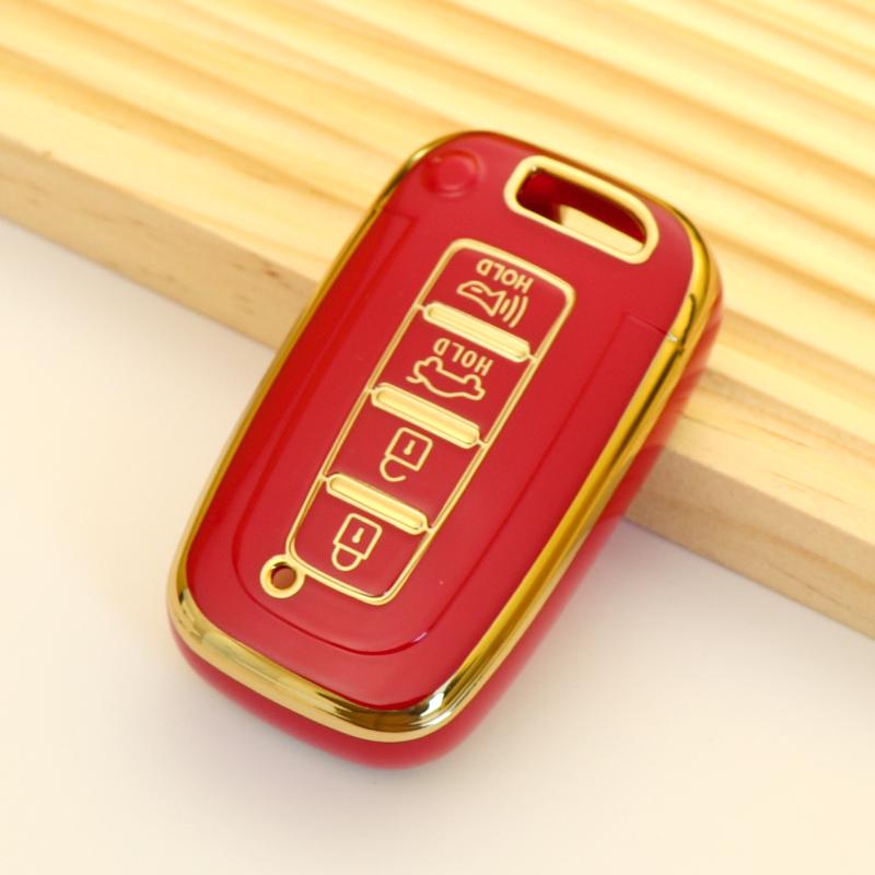 3/4 Buttons Car Key Case Cover For Kia Hyundai EQUUS Optima K5 Forte Opirus Rohens Ix35 SOUL SORENTO MOHAVE Borrego Shell Fob